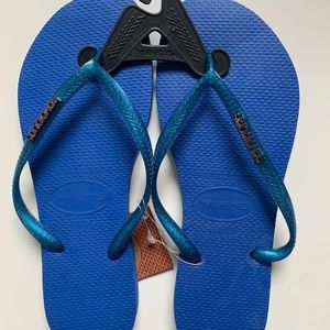 NWT Havaianas slim